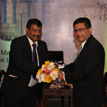 WIITF-2015 : Welcoming Shri. AshishKumar Chauhan, MD & CEO-Bombay Stock Exchange