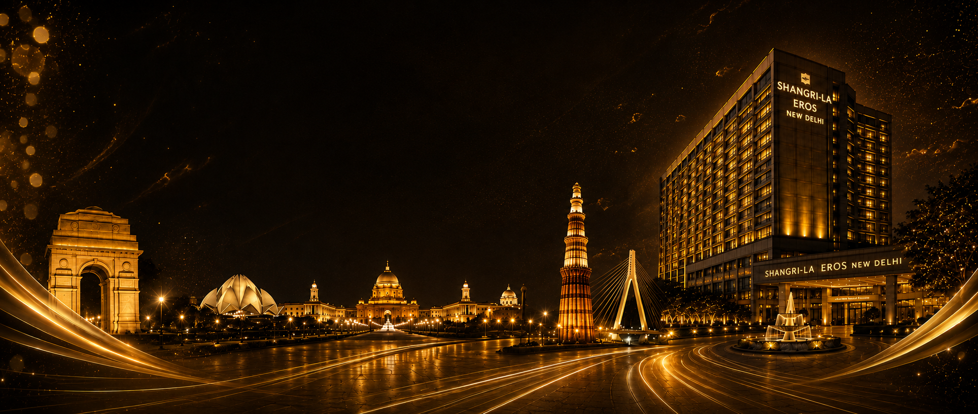 25th Star Nite Awards New Delhi Night Skyline